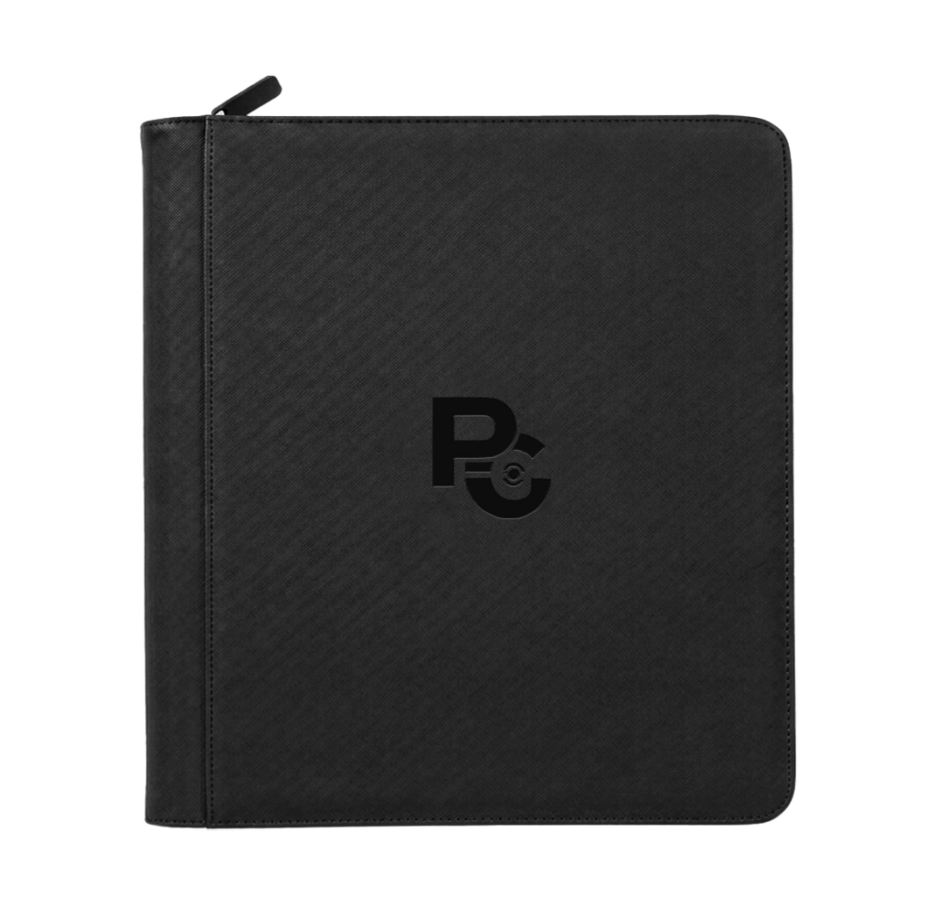 ZWARTE ZIP TOPLOADER BINDER