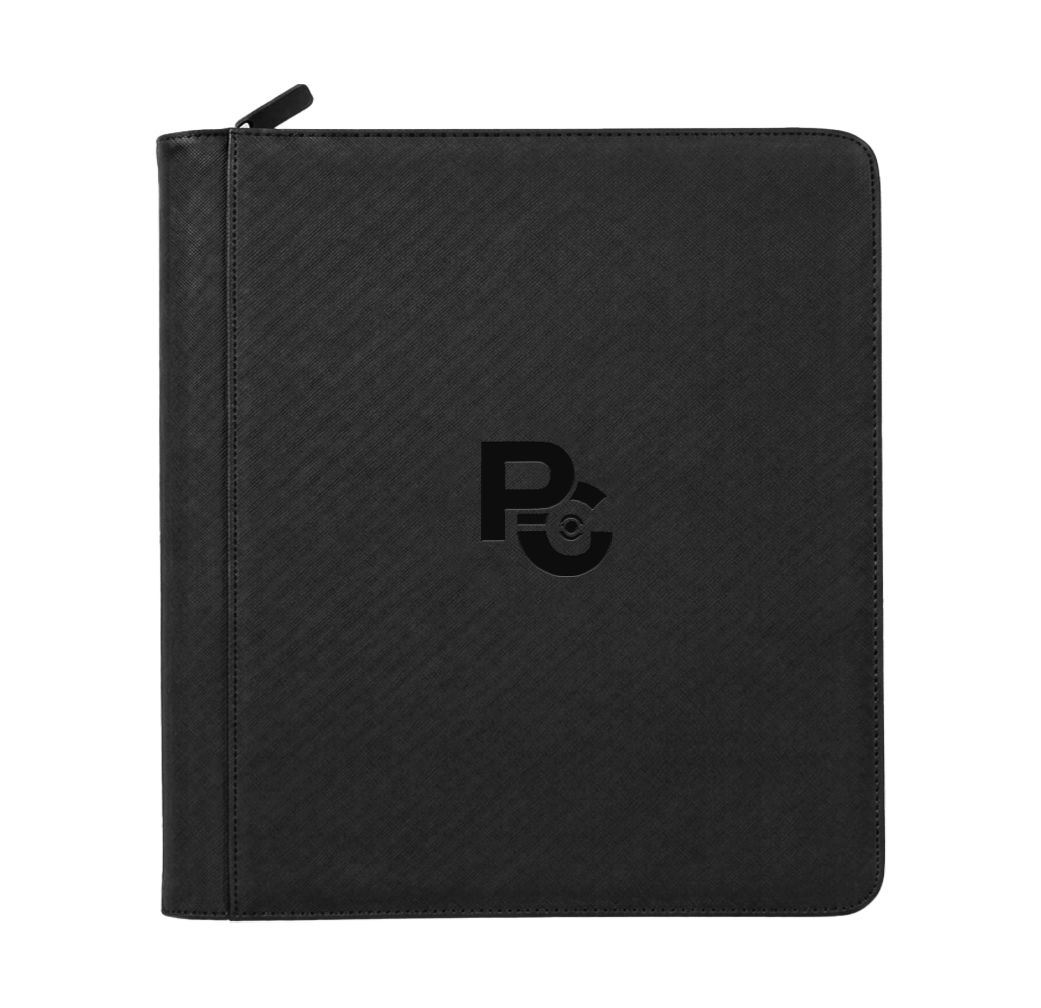 ZWARTE ZIP TOPLOADER BINDER